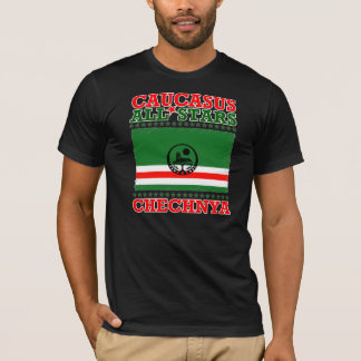Caucasus Al Chechnya Stars T-Shirt