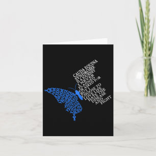 Cauda Equina Syndrome Warrior Card