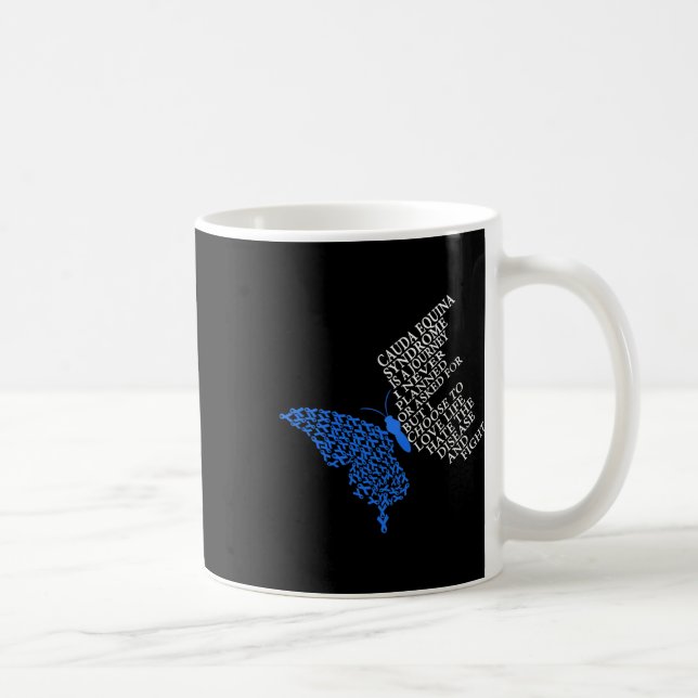 Cauda Equina Syndrome Warrior  Coffee Mug (Right)