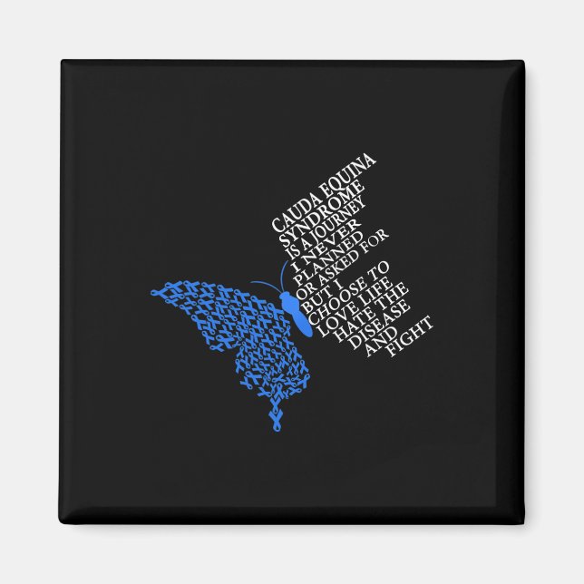 Cauda Equina Syndrome Warrior  Magnet (Front)