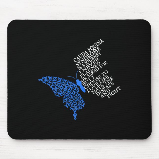 Cauda Equina Syndrome Warrior  Mouse Mat (Front)