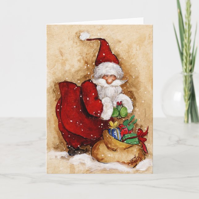 CAUGHT HOLIDAY CARD (Front)