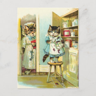 Caught in the Act Postcard