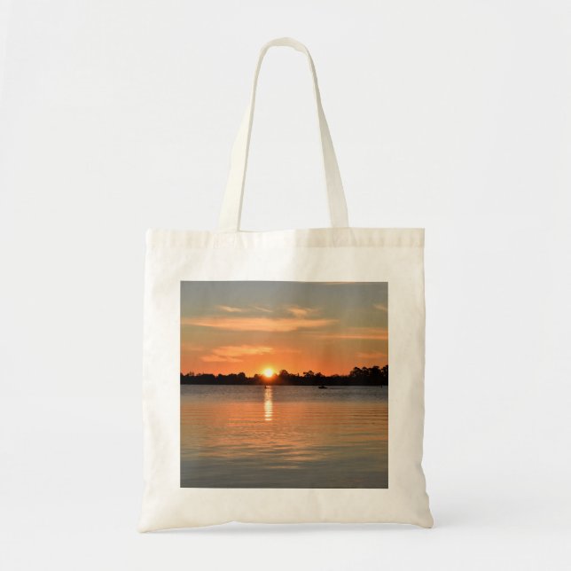 Caught in the Sunset Budget Tote Bag (Front)