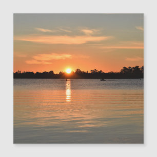 Caught in the Sunset Magnetic Card