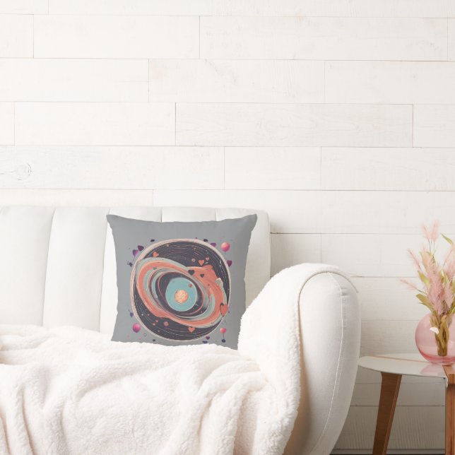 💖🌠 "Caught in Your Orbit" Cushion (Couch)