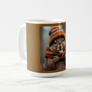 Caught snacking again - Squirrel Ai image Coffee Mug