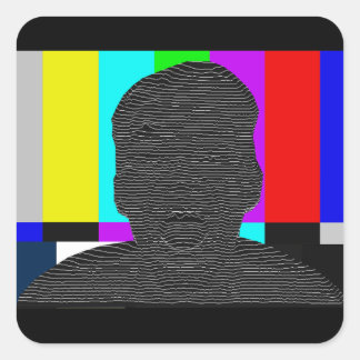 Caught Square Sticker