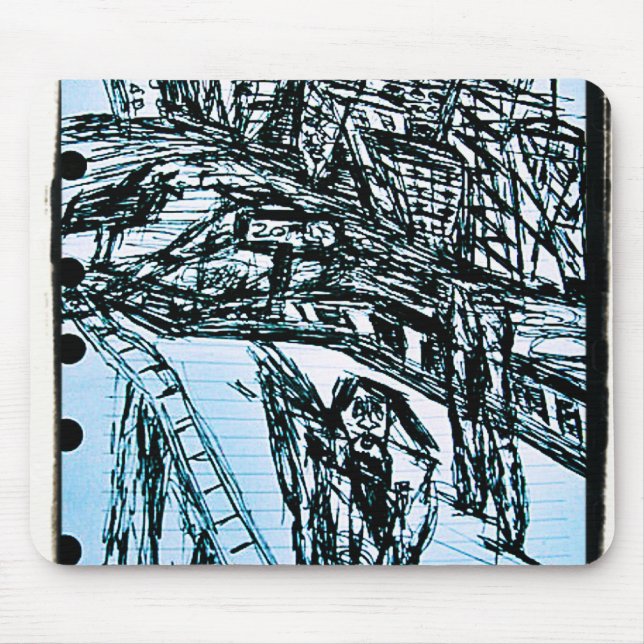 CAUGHT UP 2 MOUSE MAT (Front)