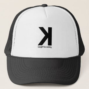 Caught You Looking – Funny Baseball Pitcher Saying Trucker Hat