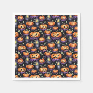 Cauldron & Cackle – The Pumpkin Spell Repeat Napkin