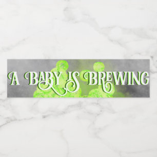 Cauldron Diaper Raffle Water Bottle Label