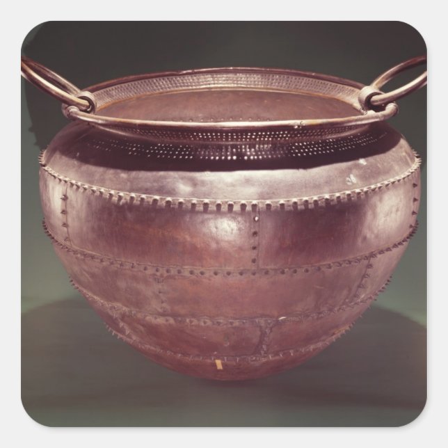 Cauldron, from Castlederg, County Tyrone Square Sticker (Front)