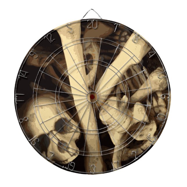 Cauldron of bones. dartboard (Front)