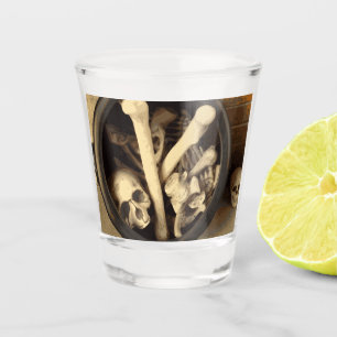 Cauldron of bones. shot glass
