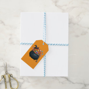 Cauldron Of Giggle & Gummies Gift Tags