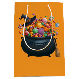 Cauldron Of Giggle & Gummies Medium Gift Bag