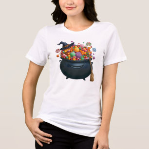 Cauldron Of Giggle & Gummies Tri-Blend Shirt