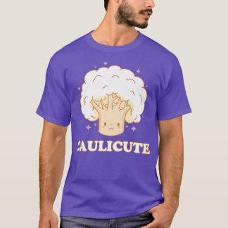 Caulicute Cauliflower Vegetable Lover Healthy Food T-Shirt