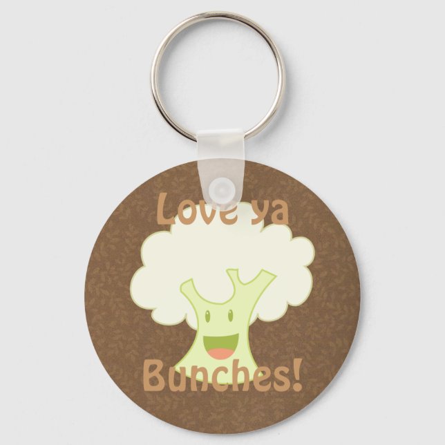 Cauliflower Bunch Key Ring (Front)