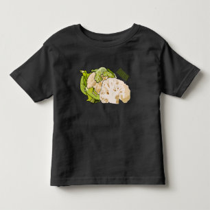 Cauliflower cartoon illustration toddler T-Shirt