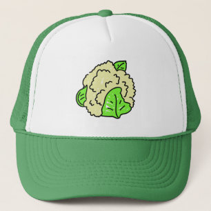 cauliflower trucker hat