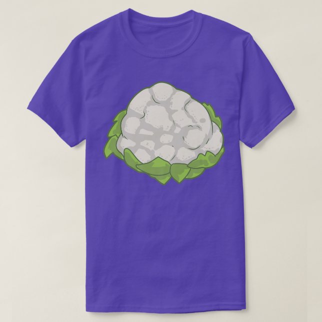 Cauliflower vegetable vegan vegetarian  T-Shirt (Design Front)
