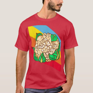 Cauliflower Vegetables Food Vegan Vegetarian  T-Shirt