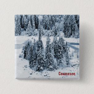 Caumasee 15 Cm Square Badge