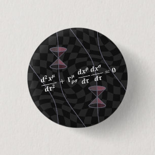 Causality in the Relativity Theory (type 2S) 3 Cm Round Badge
