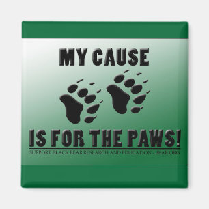 Cause for the Paws Magnet