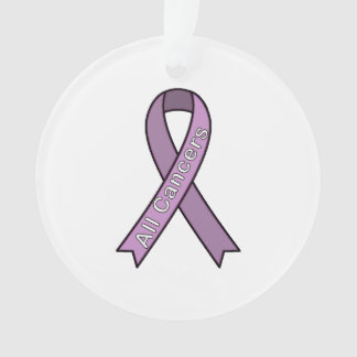Cause Ribbon Cancer Ornament