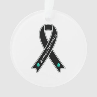 Cause Ribbon Remembrance Ornament 