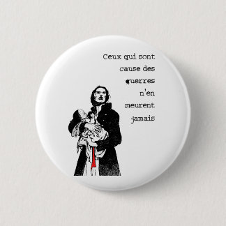 Causes !! 6 cm round badge