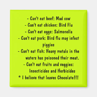 Causes - Healthy Eating Magnet
