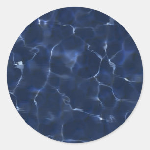 Caustics Classic Round Sticker