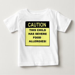 Caution2 Baby T-Shirt