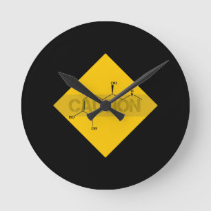 Caution: Adrenaline. Round Clock