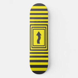CAUTION ALLMOST FORWARD SKATEBOARD