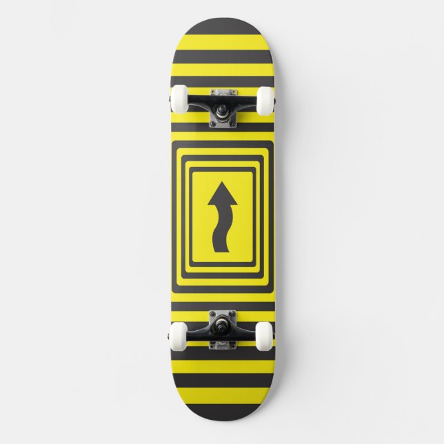 CAUTION ALLMOST FORWARD SKATEBOARD (Front)
