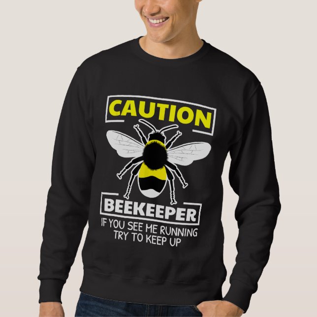 Caution   Beekeeper Cool Nature Bee Tee (Front)