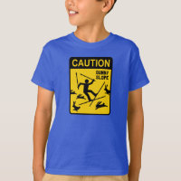 CAUTION: Bunny Slope - Funny Ski Warning Sign