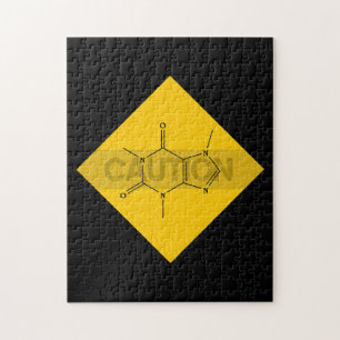 Caution: Caffeine Jigsaw Puzzle