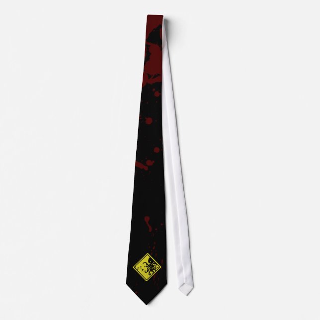 Caution Cthulhu Tie (Front)