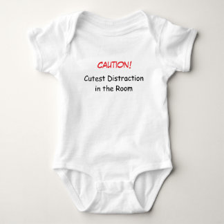 Caution: Cutest Distraction in the Room - Adorable Baby Bodysuit