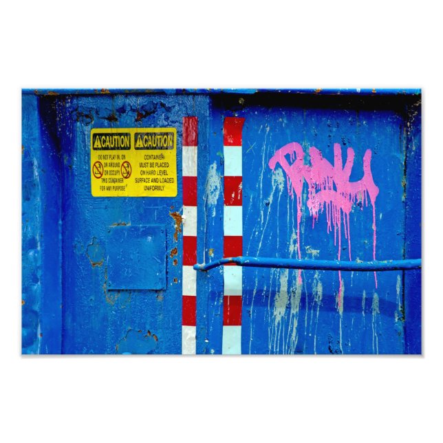 CAUTION! Do Not Play In Colour. Photo Print (Front)