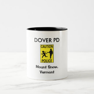 Caution Dover PD: Coffee Mug