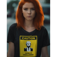CAUTION Fatal if Swallowed Anti-Trump