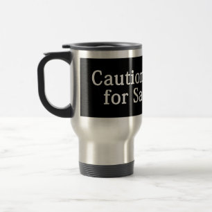Caution I Brake For Samurais Travel Mug