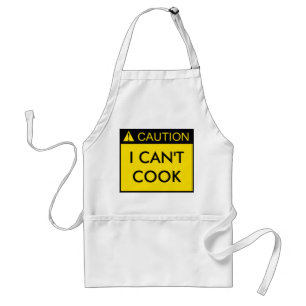 Caution: I Can't Cook Apron
